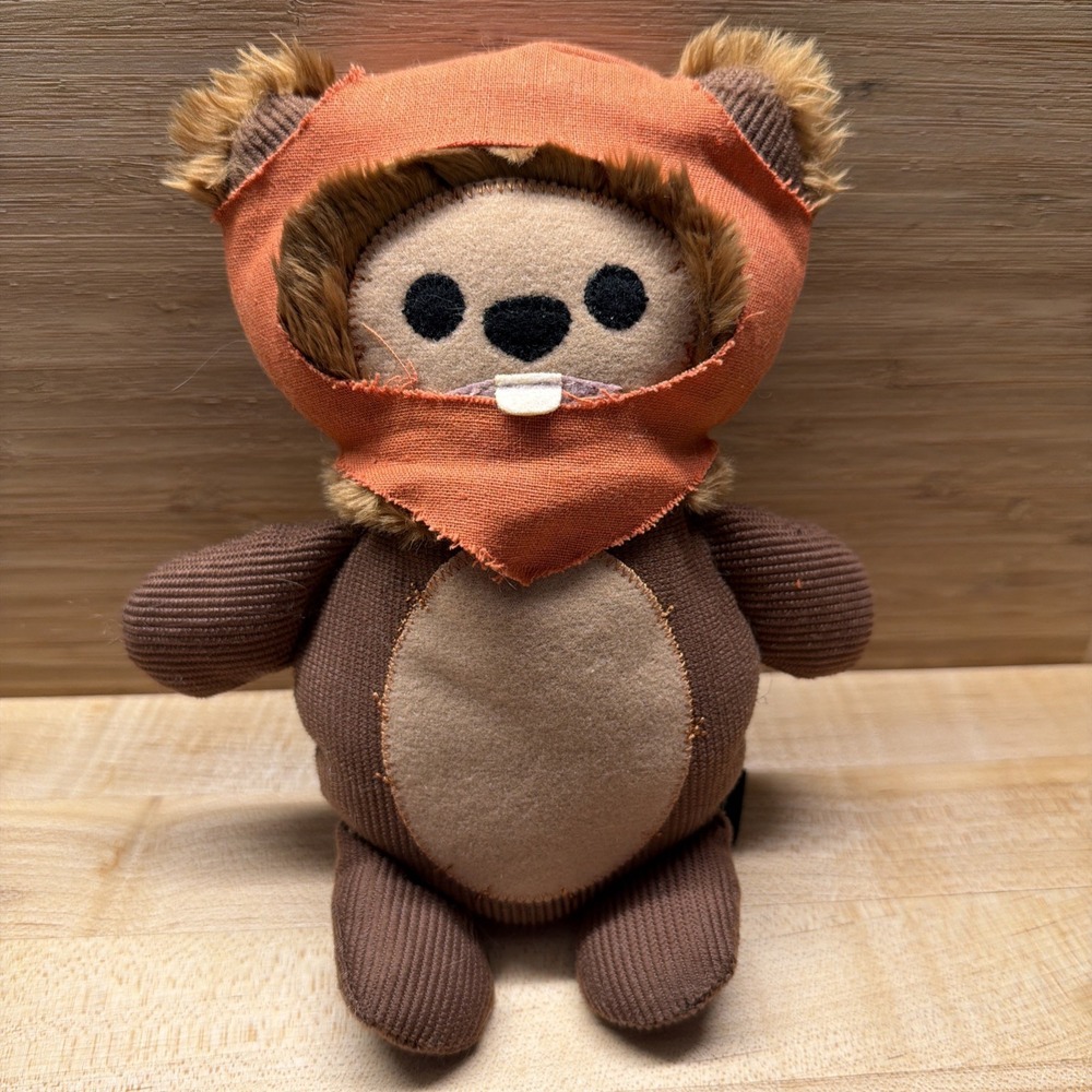 Star Wars Ewok Wicket Plush Toy Disney‎ Parks Galaxy's Edge 8'' Toydarian